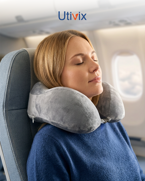 Ortopedik Visco Seyahat Yastığı – Lüks Konfor ve Ergonomik Boyun Desteği