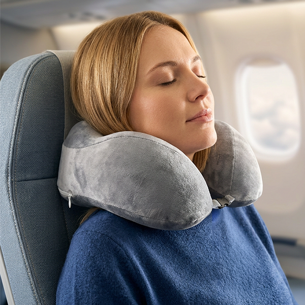 Ortopedik Visco Seyahat Yastığı – Lüks Konfor ve Ergonomik Boyun Desteği