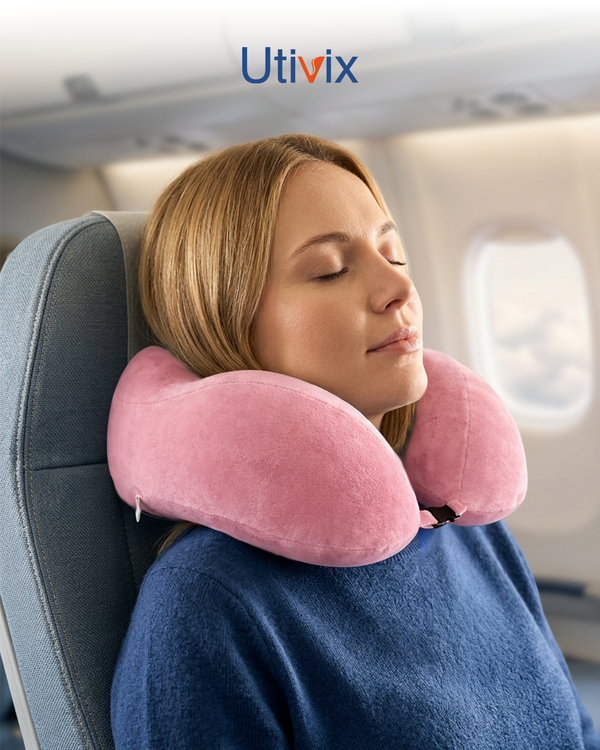Ortopedik Visco Seyahat Yastığı – Lüks Konfor ve Ergonomik Boyun Desteği
