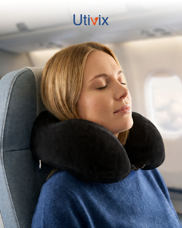 Ortopedik Visco Seyahat Yastığı – Lüks Konfor ve Ergonomik Boyun Desteği